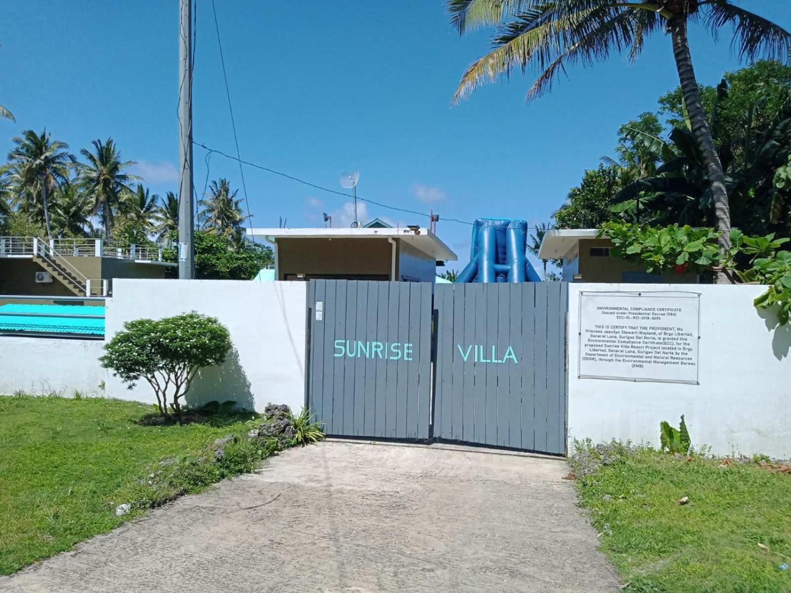 Siargao Sunrise Villa Хенерал Луна Екстериор снимка